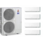 Мультисплит-система Mitsubishi Electric PUHZ-ZRP250YKA / PKA-RP60KAL + PKA-RP60KAL + PKA-RP60KAL + PKA-RP60KAL