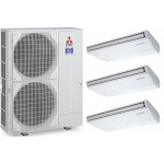 Мультисплит-система Mitsubishi Electric PUHZ-ZRP140YKA / PCA-RP50KAQ + PCA-RP50KAQ + PCA-RP50KAQ