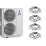 Мультисплит-система Mitsubishi Electric PUHZ-ZRP250YKA / PLA-RP60BA + PLA-RP60BA + PLA-RP60BA + PLA-RP60BA