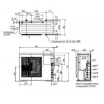 Наружный блок Mitsubishi Electric MXZ-4D72VA