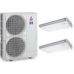 Мультисплит-система Mitsubishi Electric PUHZ-ZRP100VKA / PCA-RP50KAQ + PCA-RP50KAQ