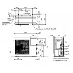 Наружный блок Mitsubishi Electric MXZ-3D54VA