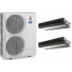 Мультисплит-система Mitsubishi Electric PUHZ-P250YHA3 / PEAD-RP125JA(L)Q + PEAD-RP125JA(L)Q